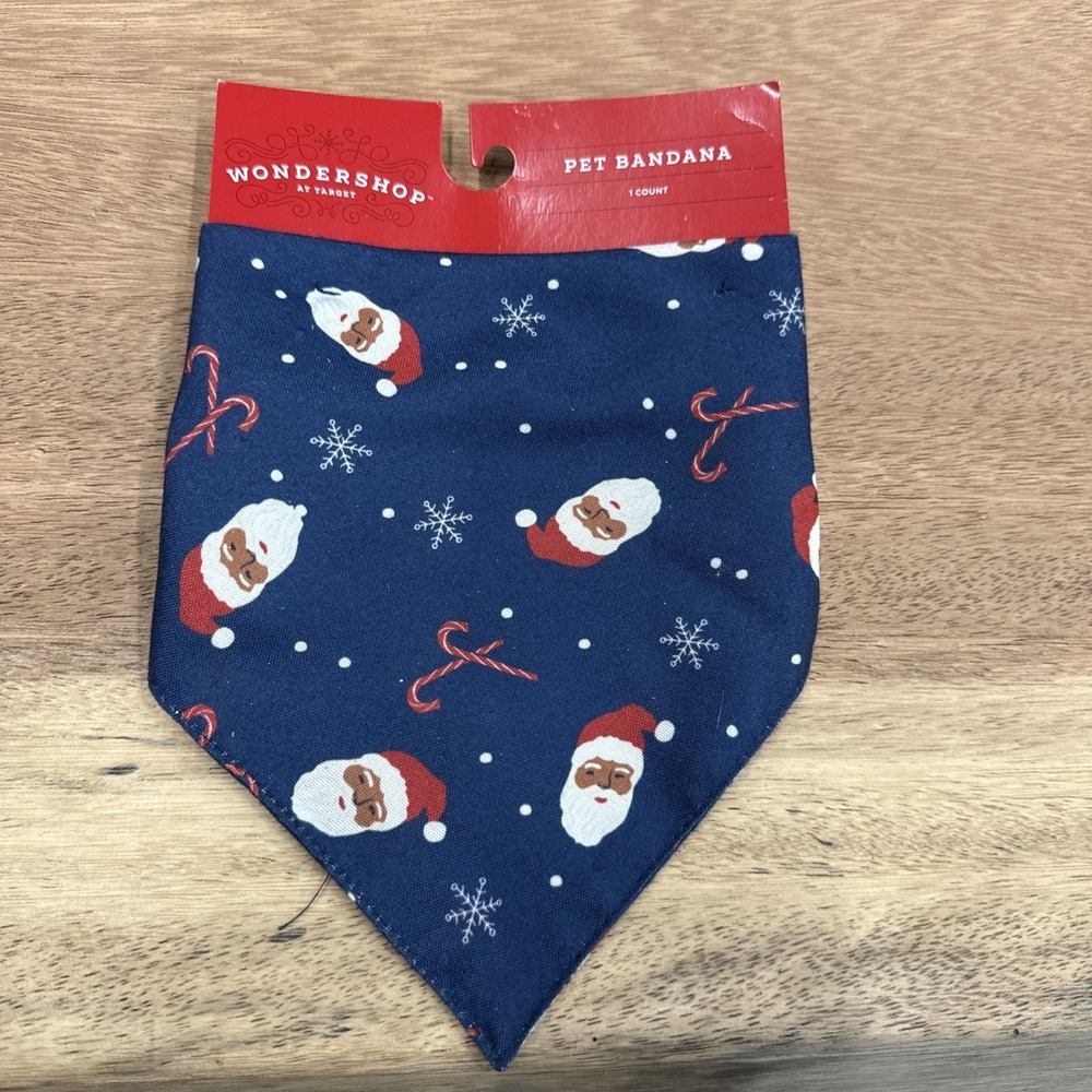 Christmas Pet Bandanna Adjustable Size To Fit All Wonder Shop